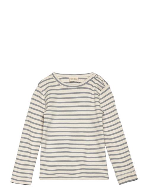 Petit Piao T-Shirt L/S Modal Striped Petit Piao Grey