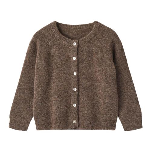 Fliink Alpaca uldblanding cardigan Carafe | Brun | 18 months