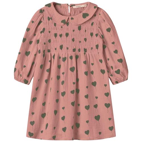 Se Fliink Love Dress TennDEC6 Ash Rose AOP | Lyserød | 12 months ved Babyshop