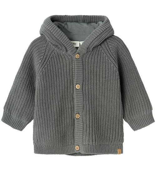 Lil Atelier Lil' Atelier Cardigan - Strik - NbmNalo - Pewter