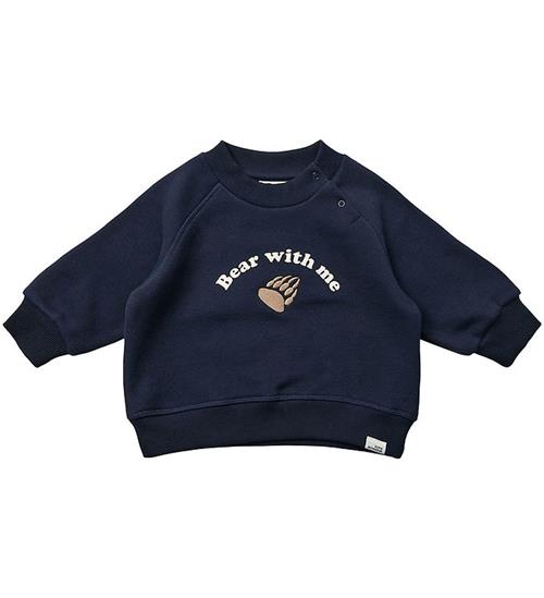 Sofie Schnoor Sweatshirt - Dark Blue m. Print