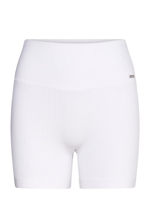 aim´n Ribbed Midi Biker Shorts Aim´n White