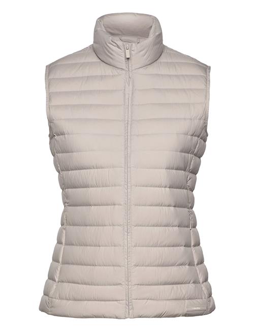 Se Calvin Klein Packable Super Lw Padded Vest Calvin Klein Beige ved Booztlet