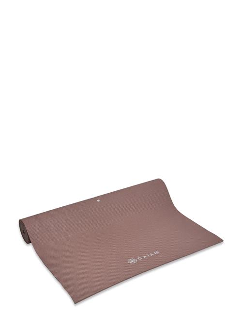 Se Gaiam Cinnamon Vision Yoga Mat 5Mm Classic Printed Gaiam Brown ved Booztlet