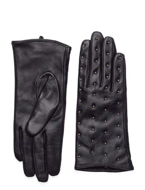 DEPECHE Gloves With Studs DEPECHE Black