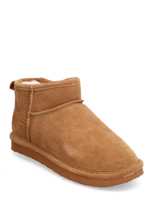 Bianco Biasnow Ankle Boot Suede Bianco Brown