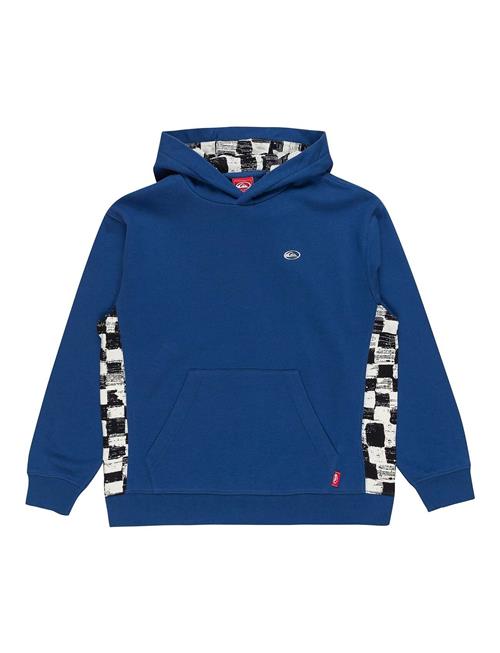 Se Quiksilver Saturn Hoodie Block Youth Quiksilver Blue ved Booztlet