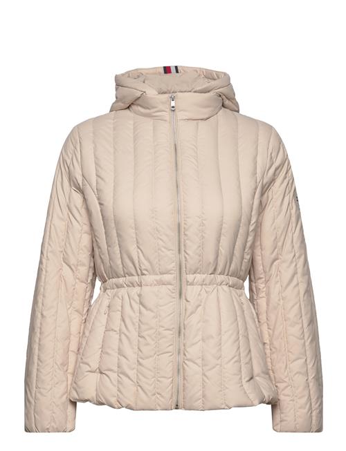 Feminine Lw Down Jacket Tommy Hilfiger Beige