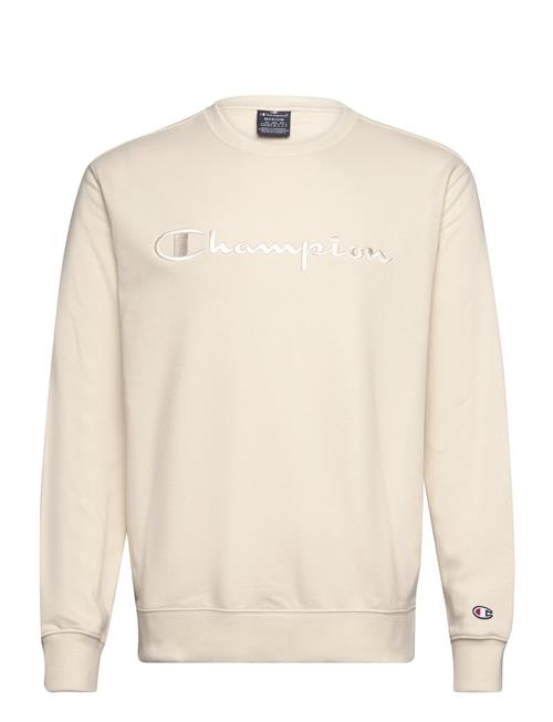 Se Champion Crewneck Sweatshirt Champion Cream ved Booztlet