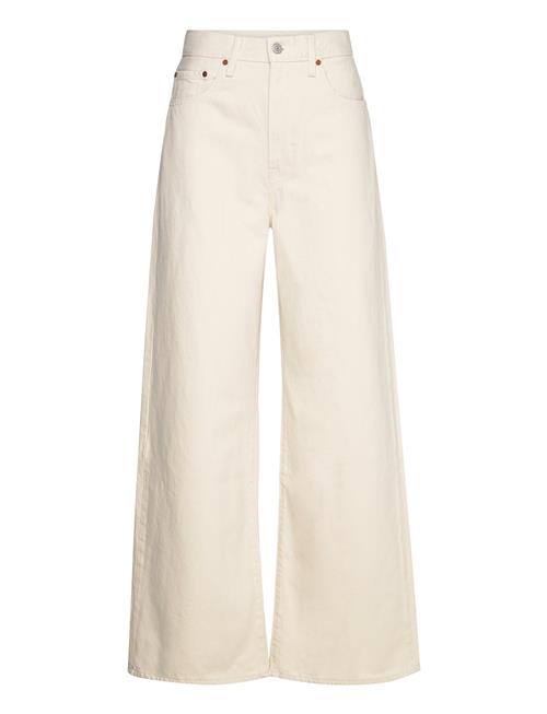 Se LEVI´S Women Ribcage Wide Leg H223 Barely Freezing LEVI´S Women Cream ved Booztlet