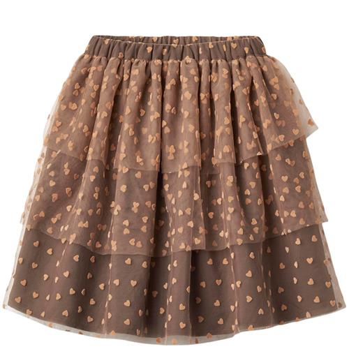 Fliink Tylskørt Humus/Carafe 2 Y  Brun  2 år  Unisex
