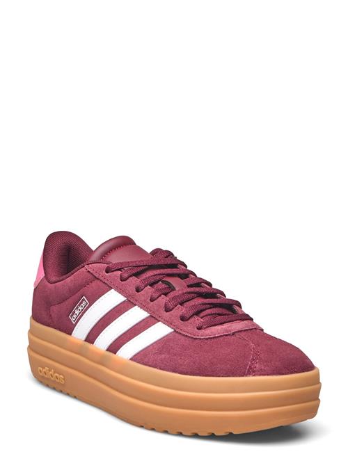 Se adidas Sportswear Vl Court Bold J Adidas Sportswear Burgundy ved Booztlet