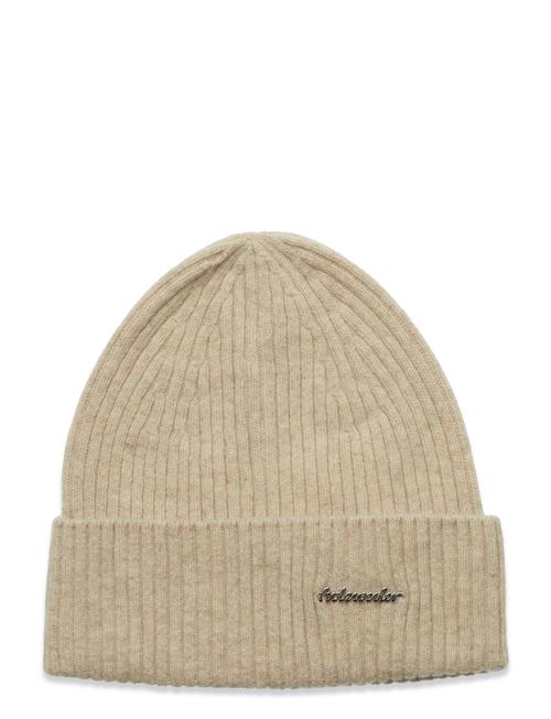 HOLZWEILER Lambswool Rib Beanie HOLZWEILER Beige