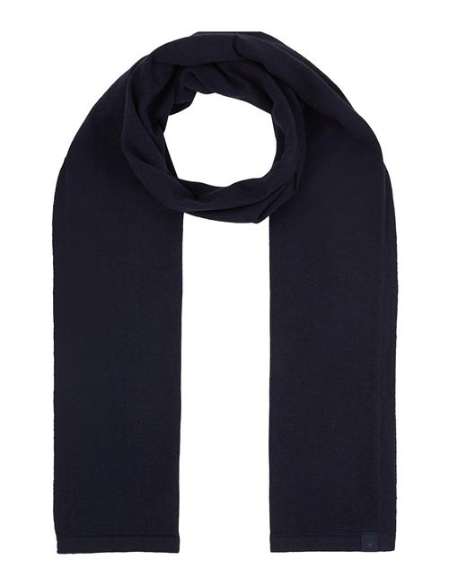 Tom Tailor Cotton Cashmere Blend Scarf Tom Tailor Navy