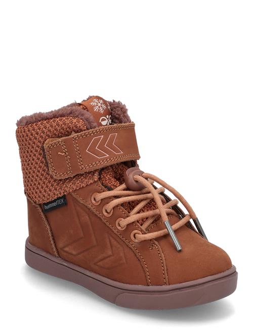 Se Hummel Splash Tex Jr Hummel Brown ved Booztlet