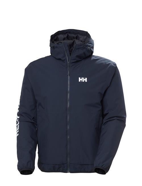 Se Helly Hansen Ervik Ins Rain Jacket Helly Hansen Navy ved Booztlet