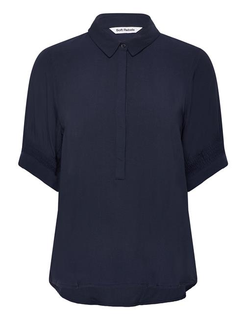 Se Soft Rebels Srmayson Blouse Soft Rebels Blue ved Booztlet