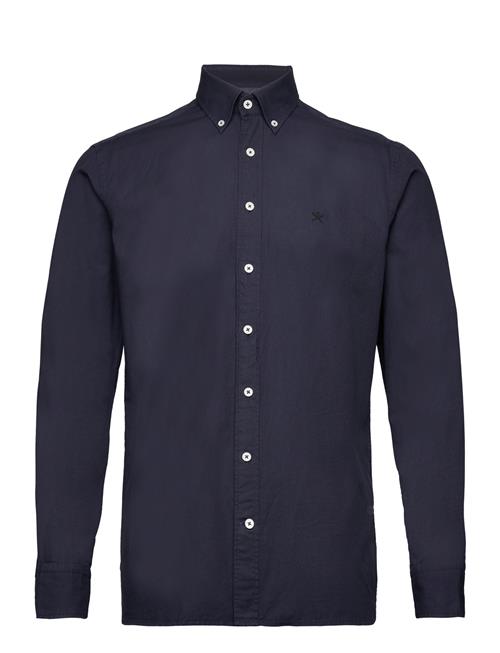 Hackett London Garment Dyed Oxford Hackett London Navy