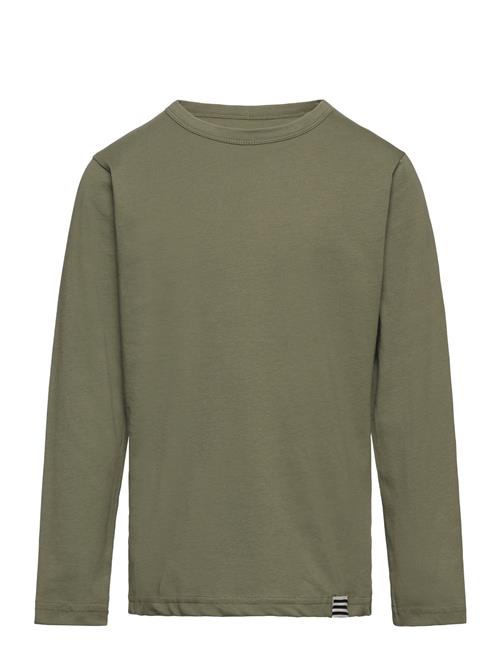 Se Mads Nørgaard Organic Thorlino L/S Tee Fav Mads Nørgaard Green ved Booztlet