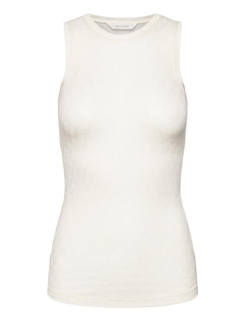 Alberte S´less Silk Top Gai+Lisva White