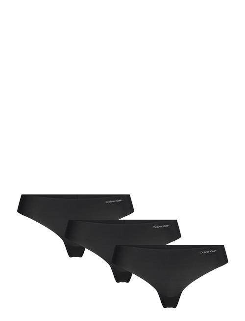 3 Pack Thong Calvin Klein Black
