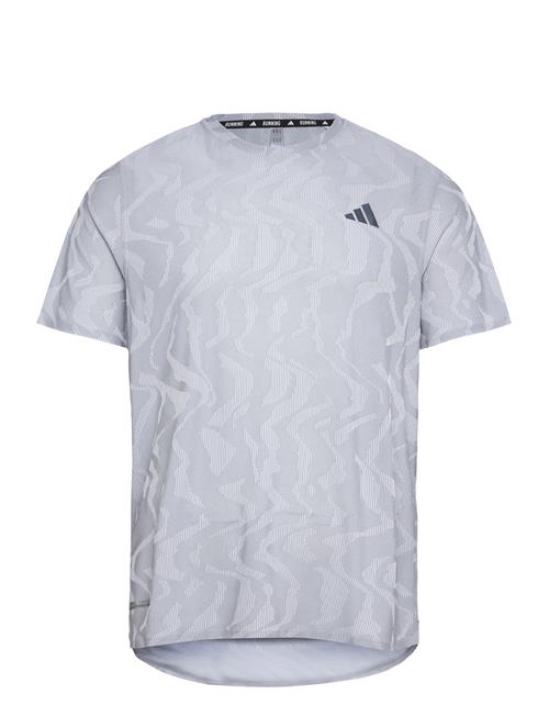 Se adidas Performance Ultimate Engineered Running T-Shirt Adidas Performance Grey ved Booztlet