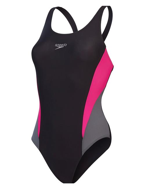 Speedo Womens Colourblock 2.0 Speedo Black