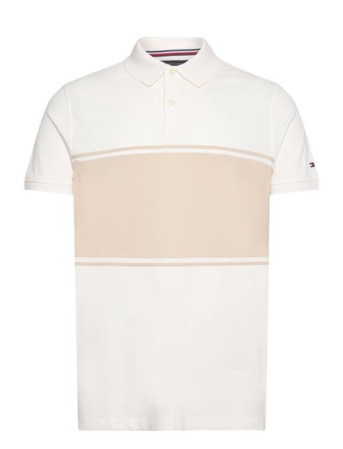 Colorblock Reg Polo Tommy Hilfiger Beige