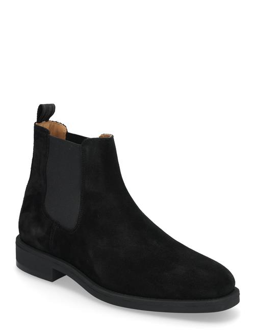 Selected Homme Slhjoseph Suede Chelsea Boot Selected Homme Black