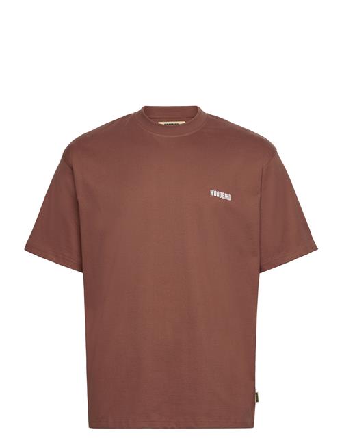 Se Woodbird Wbbaine Chop Tee Woodbird Burgundy ved Booztlet