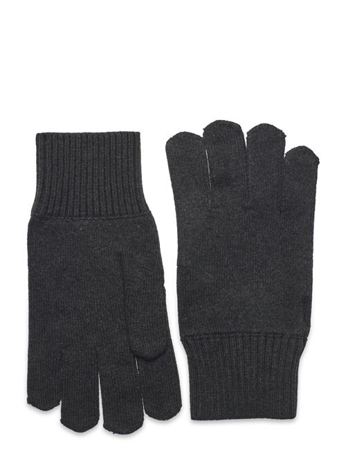 Cotton Cashmere Blend Gloves Tom Tailor Grey