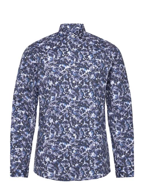 Aop Floral Shirt L/S Lindbergh Navy