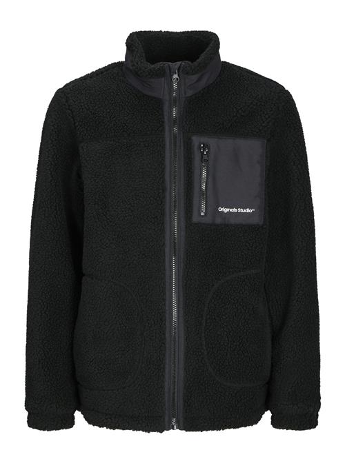 Se Jack & Jones Jorvesterbro Teddy Jacket Aw24 Jnr Jack & J S Black ved Booztlet