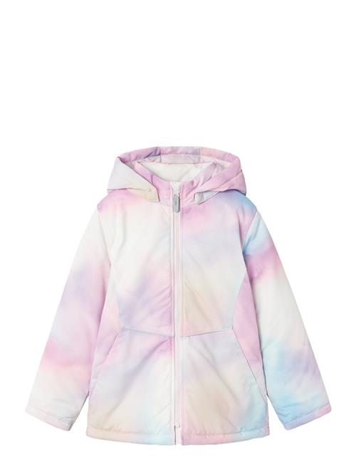 name it Nkfmaxi Jacket Aop Name It Pink