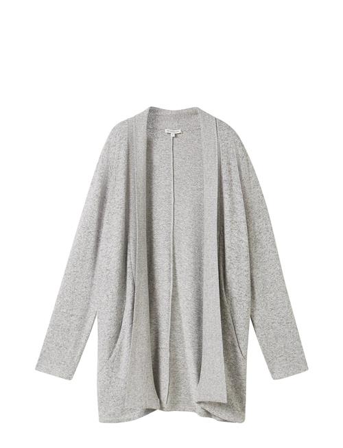 T-Shirt Cosy Cardigan Tom Tailor Grey