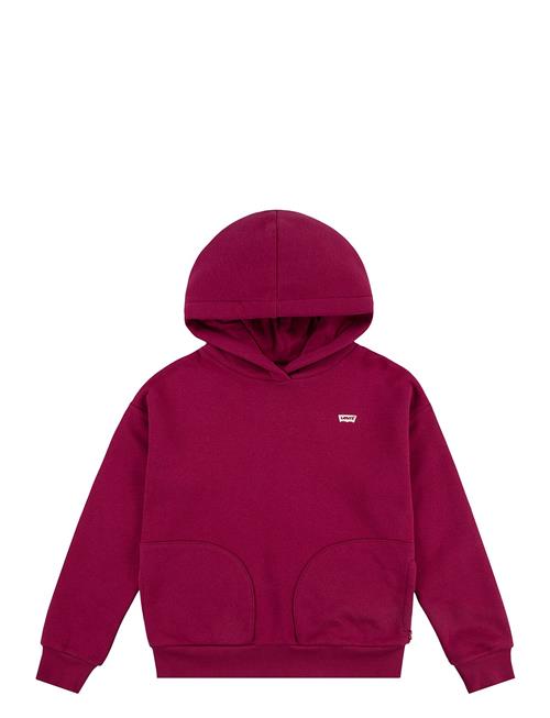 Se Levi's Levi's® Chest Hit Pullover Hoodie Levi's Red ved Booztlet