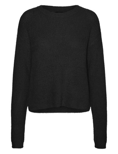 Se Vero Moda Vmpuff Ls O-Neck Pullover Boo Vero Moda Black ved Booztlet