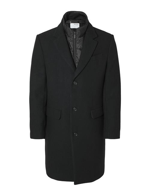 Slhnew Joseph Coat Noos Selected Homme Black