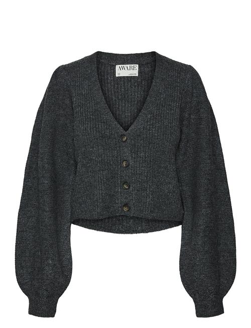 Se Vero Moda Vmmay Ls V-Neck Knit Cardigan Vma Vero Moda Grey ved Booztlet