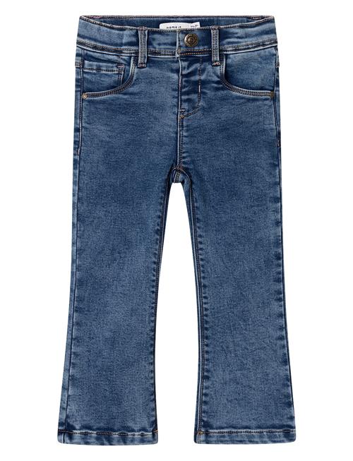 Nmfsalli Boot Fleece Jeans 6427-An O Name It Blue