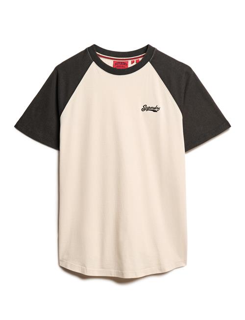 Superdry Essential Logo Baseball Tshirt Superdry White