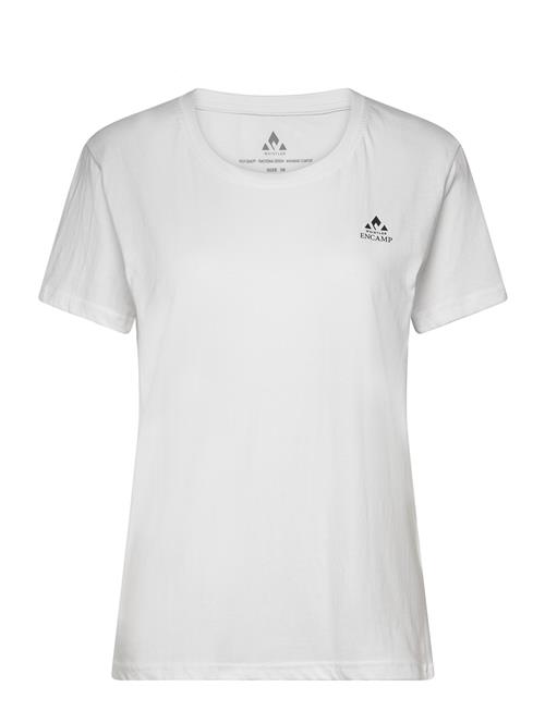 Blair W O-Neck T-Shirt Whistler White