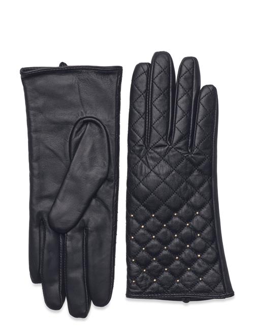 DEPECHE Gloves With Studs DEPECHE Black