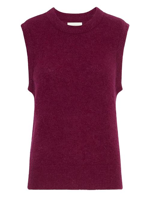 Se MSCH Copenhagen Mschhope Vest MSCH Copenhagen Burgundy ved Booztlet