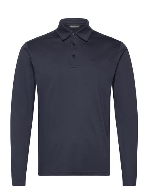 Se J. Lindeberg Asher Long Sleeve Polo J. Lindeberg Navy ved Booztlet