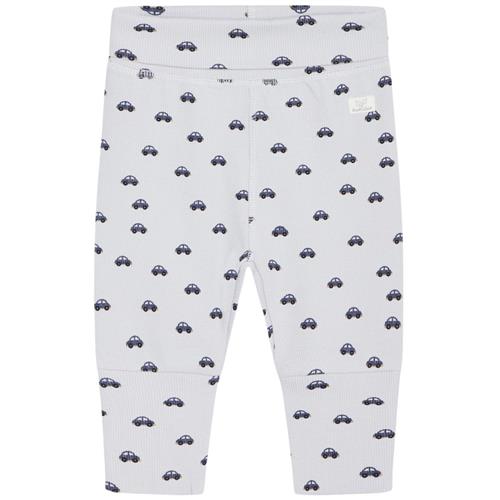 Se Hust&Claire GOTS Guste Mønstrete Joggingbukser A Bit Blue |  | 68 cm ved Babyshop