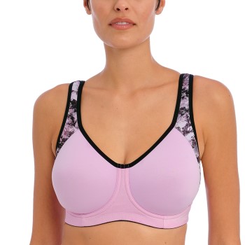 Freya Bh Active Sonic Moulded Sports Bra Rosa Mønster  F 70 Dame