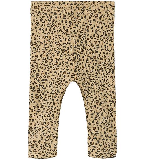 Se Name It Leggings - Rib - NbfNillie - LattÃ¨ ved KidsWorld