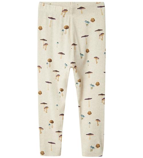 Se Name It Leggings - NmfNatasja - Peyote Melange m. Svampe ved KidsWorld