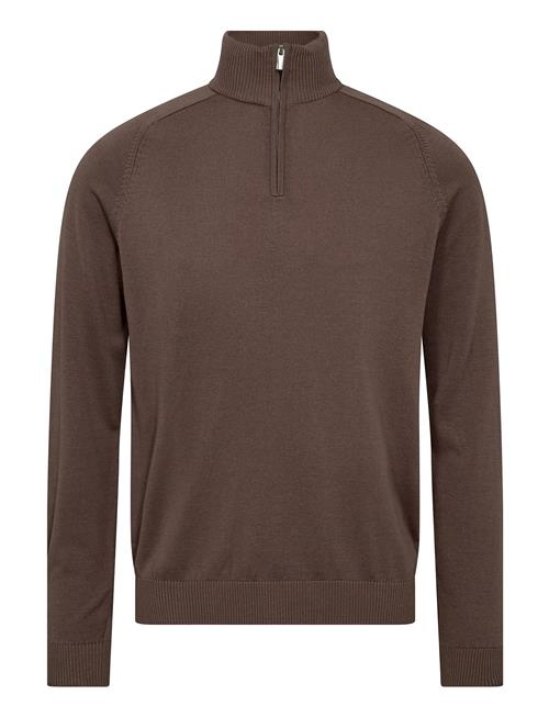 Se Bruun & Stengade Bs Knud Regular Fit Knitwear Bruun & Stengade Brown ved Booztlet